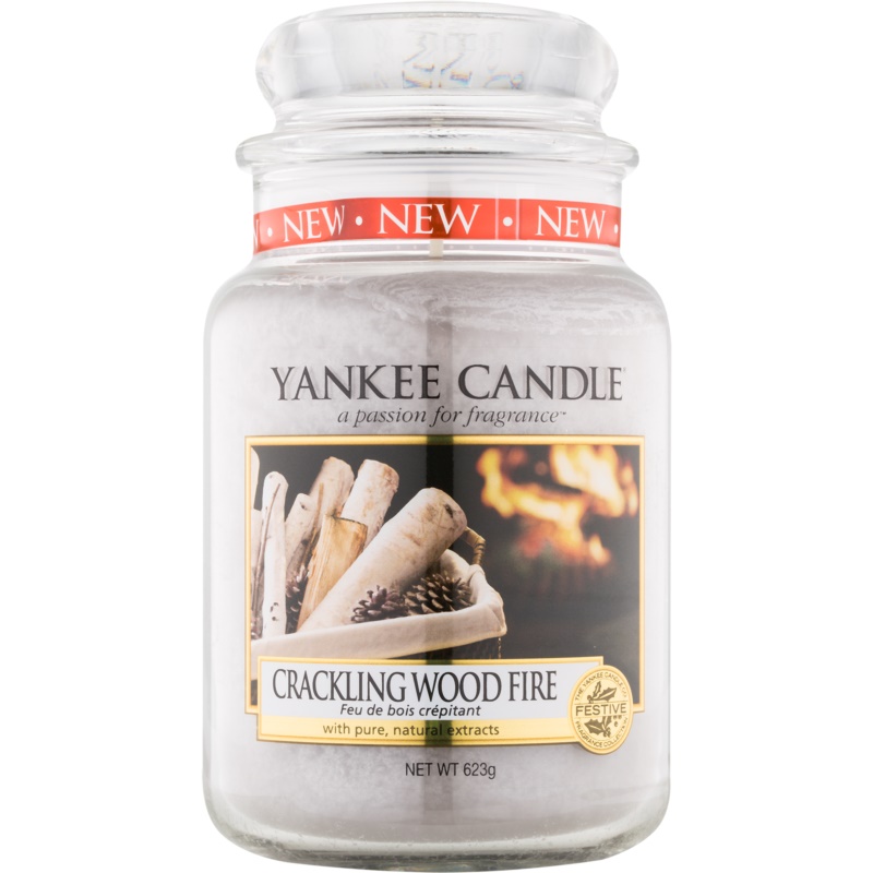 Crackling Fire Candle